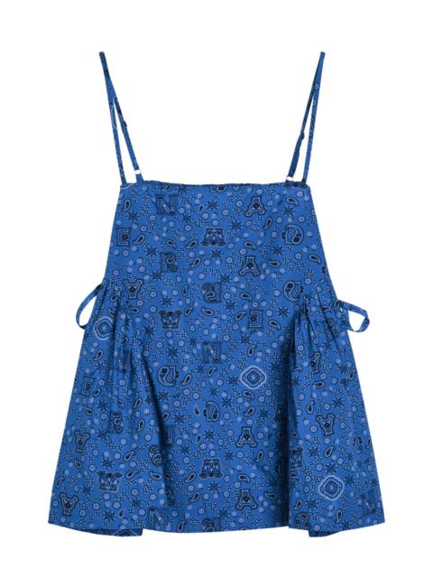 DAMSON MADDER. Damson Madder Cressida Paisley Cotton top