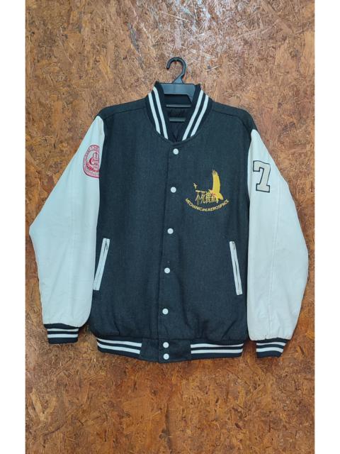 Other Designers Varsity - Mechanic Aerospace Varsity Jacket PVC Hand