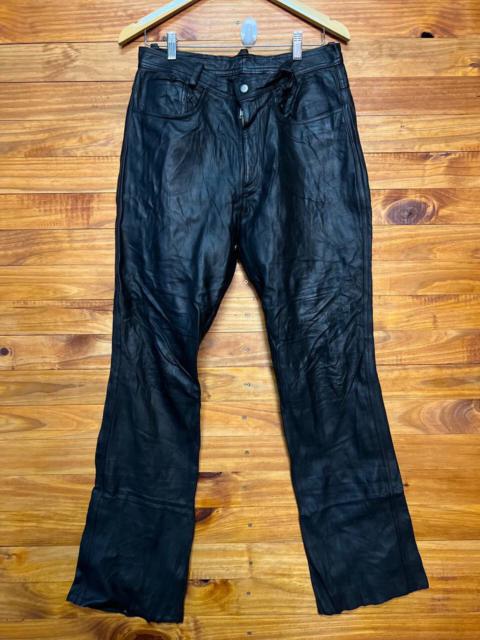Other Designers Genuine Leather - UNION MADE LEATHER PANTS SIZE 34