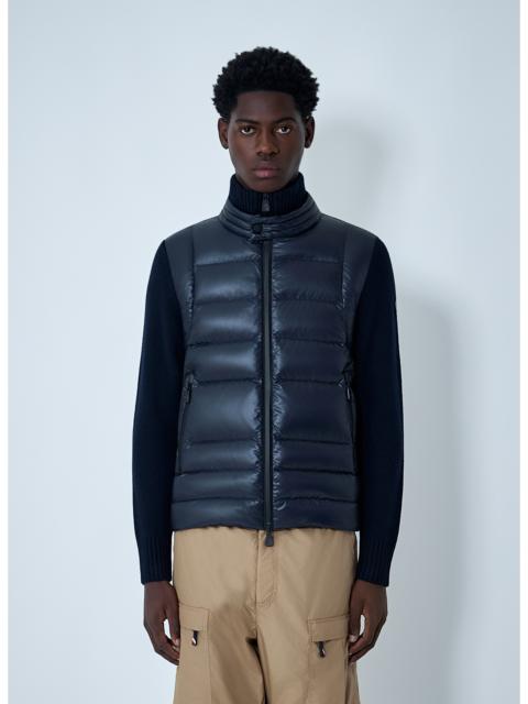 Moncler Grenoble Moncler Grenoble Men Satin Quilted Cardigan