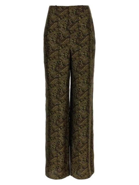 Saint Laurent Women Paisley Print Pants