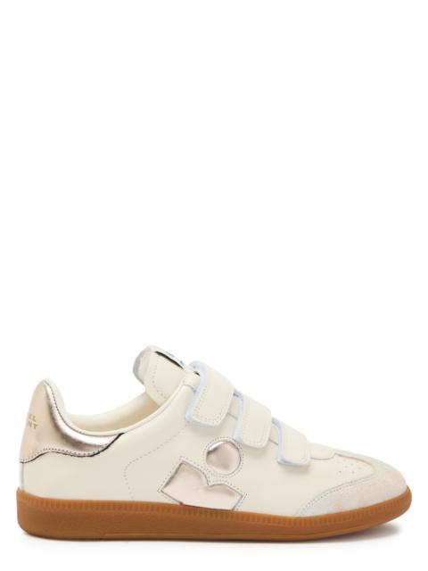 Isabel Marant Étoile Isabel Marant étoile Beth Panelled Suede and Leather Sneakers
