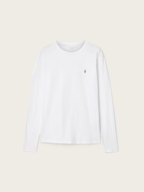 ALLSAINTS BRACE BRUSHED COTTON LONG SLEEVE T-SHIRT