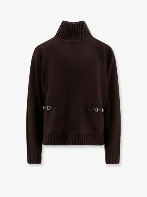 GUCCI Wool And Cashmere Turtleneck Sweater
