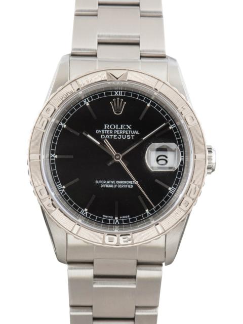 ROLEX Used Rolex Datejust Ref 16264 Black Dial Thunderbird