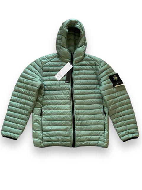 Stone island loom woven chambers r-nylon packable tv down jacket