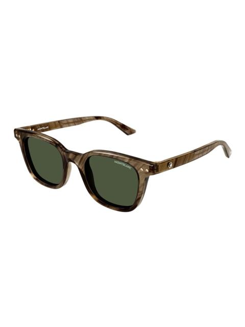Montblanc Montblanc Green Square Men's Sunglasses MB0320S 003 49