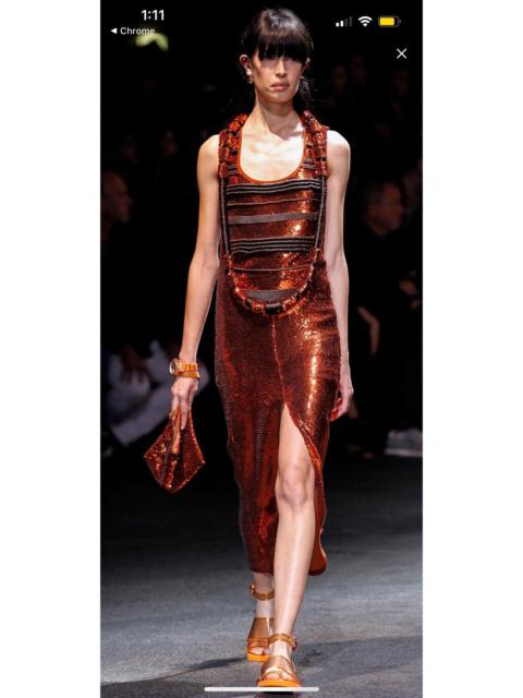 Givenchy NWT - Givenchy $12K FW14 Runway Sequin Open Front Dress