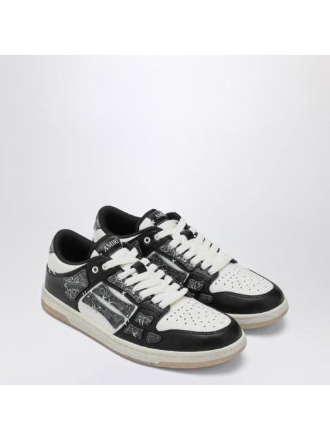 Amiri Sneaker Bandana Skel Top Low Black/White Men