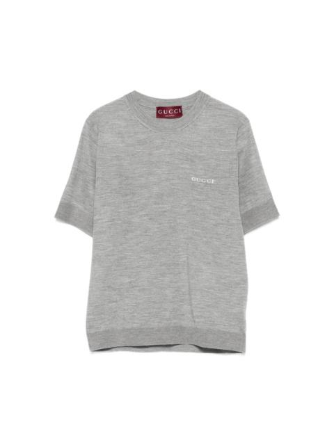 GUCCI Gucci Grey Tops - T-Shirts & Jerseys Women