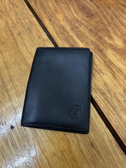 Other Designers Lamborghini Leather Card Wallet small