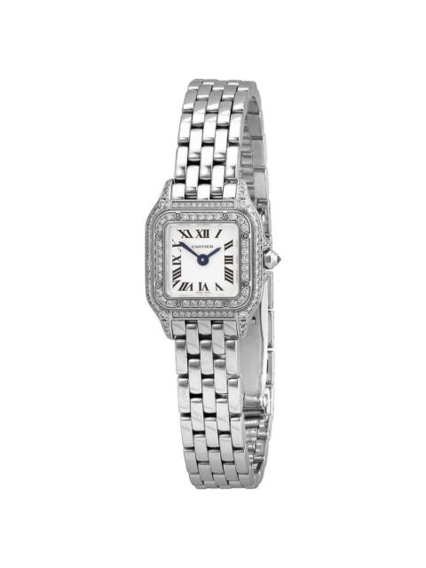 Cartier Cartier Panthère Mini Model Quartz Diamond White Dial Ladies Watch WJPN0019