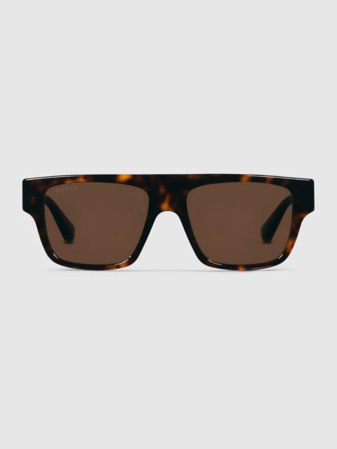 GUCCI Rectangular frame sunglasses