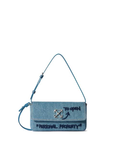 Off-White Jitney 0.7 Denim Bag