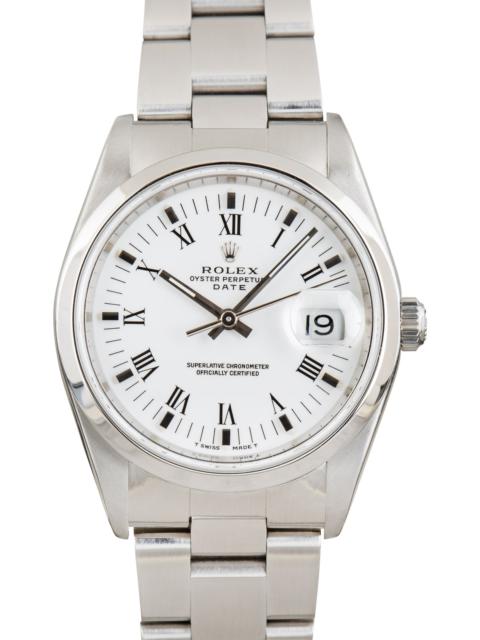 Used Rolex Date 15200