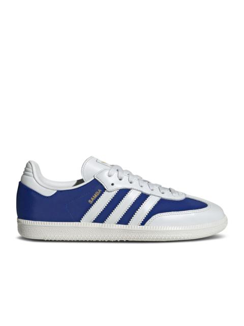 adidas SAMBA OG 'CRYSTAL WHITE ROYAL BLUE'