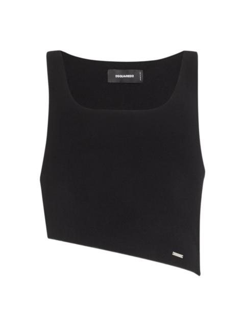 DSQUARED2 asymmetric crop top
