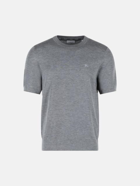 Burberry 'TOM' GREY CASHMERE T-SHIRT