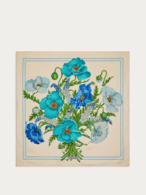 FERRAGAMO Ferragamo Poppies Print Silk