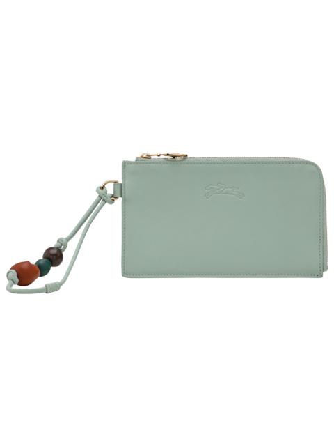 Longchamp Le Pliage Xtra Pouch Celadon - Leather