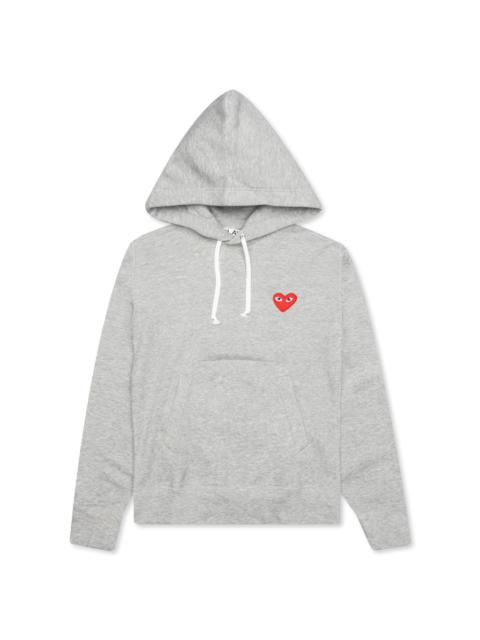 Comme des Garçons PLAY COMME DES GARCONS PLAY WOMEN'S HOODIE - GREY