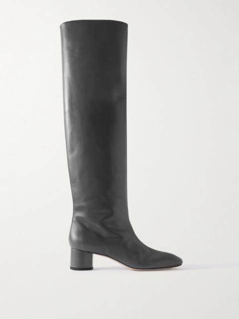 Aeyde Willa Leather Over-the-knee Boots