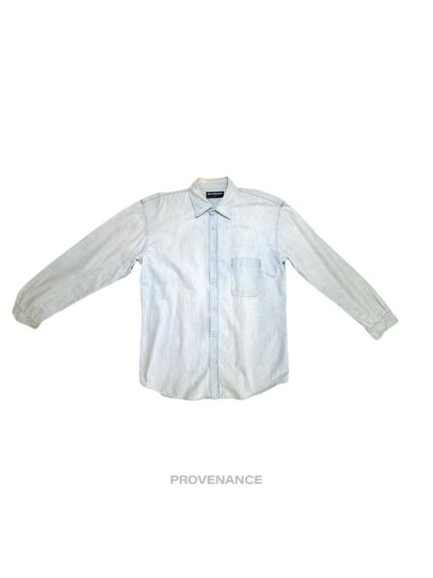 Balenciaga Chambray BB Dreams Denim Shirt - Blue 39