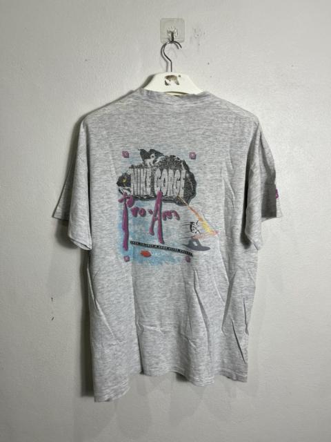 Nike Vintage 90s NIKE GEORGE AQUA GEAR TSHIRT
