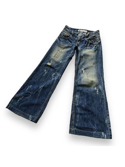 Flared Red Pepper Boot Cut Kapital Denim Jeans