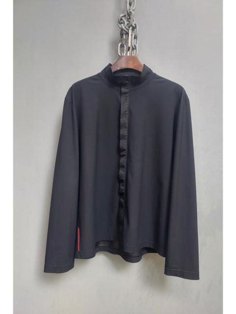 Other Designers Vintage - Prada Minimalist Techwear-Inspired Long Sleeve Shirt