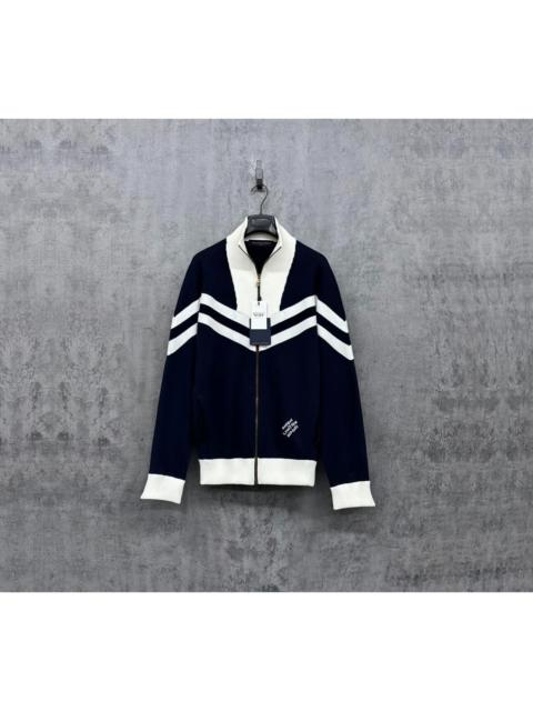 Louis Vuitton Louis Vuitton 25 Embroidered Logo Knit Jacket