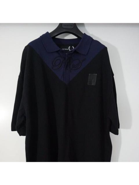 Raf Simons BNWT SS19 RAF SIMONS X FRED PERRY TWO TONE POLO SHIRT 42