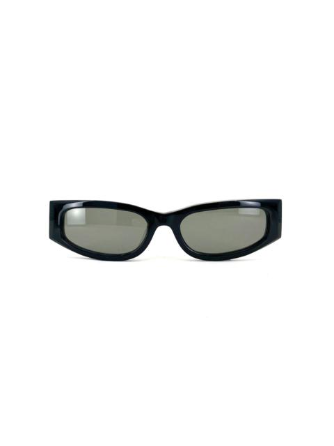 ST. AGNI Everyday Rectangle Acetate Sunglasses black