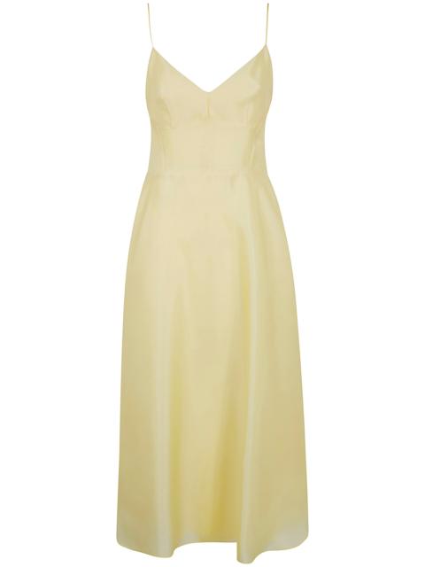 Other Designers Alberta Ferretti Women Triple Organza Midi Round Dress