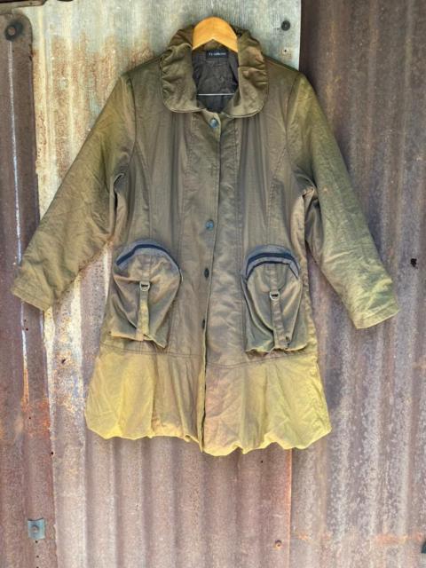 Ys collection by yohjiyamamoto army jacket style two tone