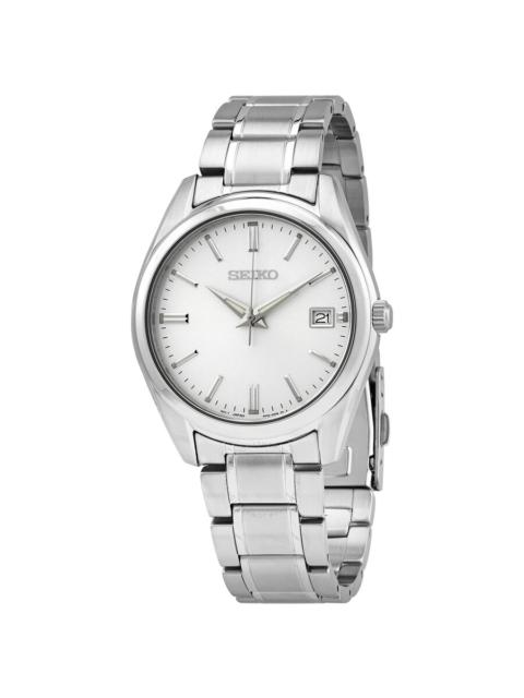Other Designers Seiko Essentials Quartz Silver Dial Men's Watch SUR307