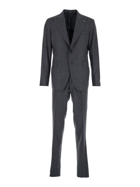 TAGLIATORE - Tagliatore Men Monopetto Vesuvio + Pant Con Pince