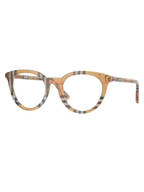 Burberry Burberry Demo Oval Ladies Eyeglasses BE2429 4163 48
