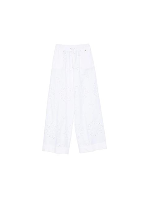 Herno Herno White Trousers - High-Waisted Trousers Women