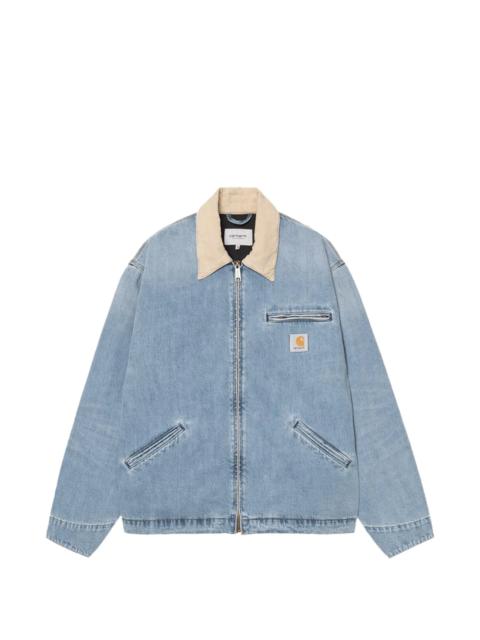 Carhartt Carhartt Zipped Chest-pocket Denim Jacket