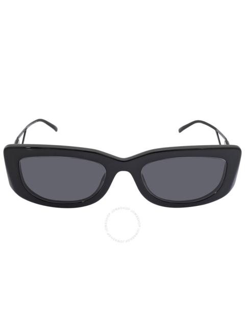 Prada Prada Dark Gray Rectangular Ladies Sunglasses PR 14YS 1AB5S0 53