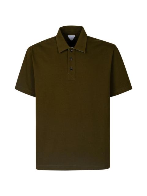 Bottega Veneta Men Pima Cotton Jersey Polo