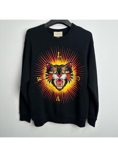 GUCCI Gucci Tiger Head Print Sweater