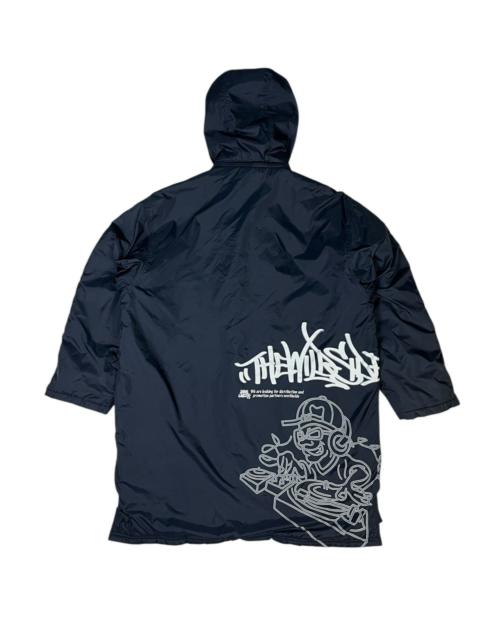 JNCO - Bobby Gang Hip Hop Promo Baggy Long Jacket Sherpa Lined