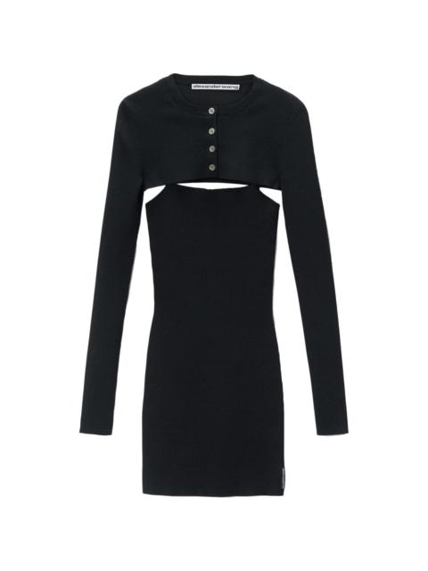 st agni knit cami dress ST. - Black - R25-907BLK custom gown
