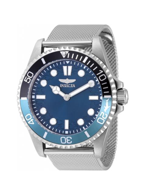 Other Designers Invicta Pro Diver Quartz Blue Dial Batman Bezel Men's Watch 49686