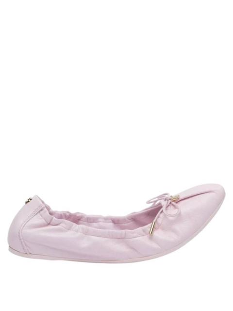 FERRAGAMO Ferragamo Bow Detail Elasticated Ballet Flats