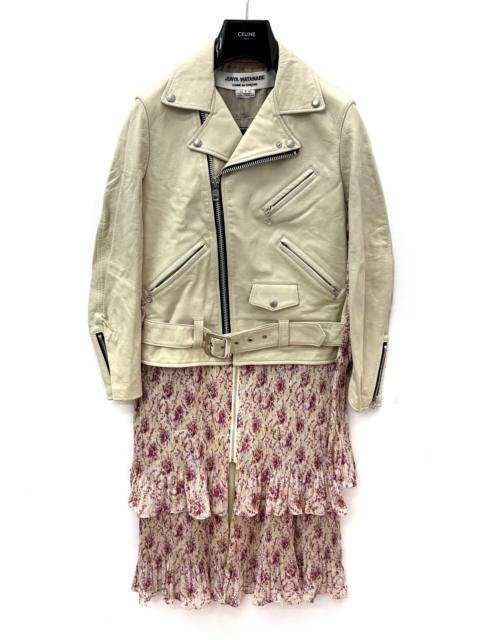 Comme Des Garçons Comme des Garcons patchwork leather dress