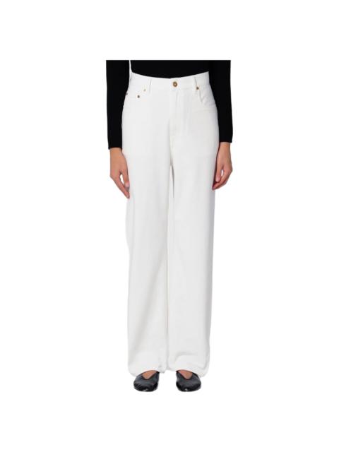 Golden Goose White Denim Trousers