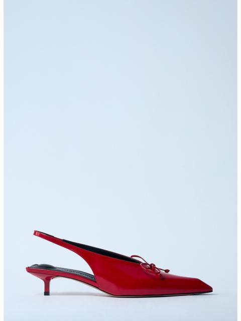 JACQUEMUS Jacquemus Women Les Slingbacks Cubisto B Kitten Heels